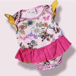 Everyday Nay Butterfly Ruffle Romper